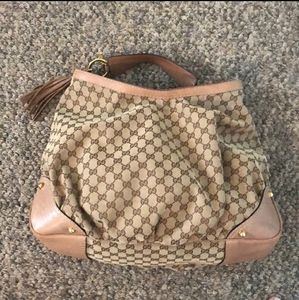 Authentic Gucci oversized shoulder bag